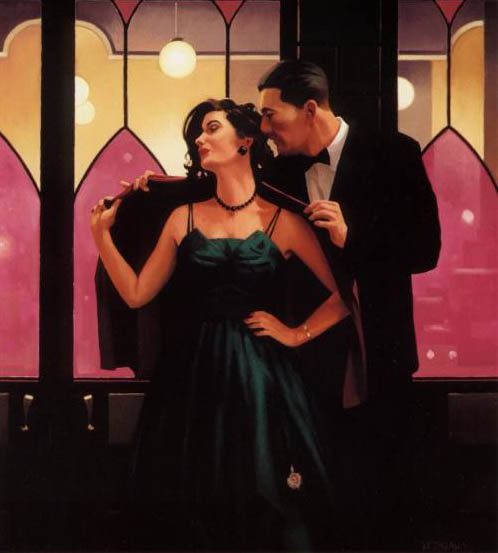 Words Of Wisdom by Jack Vetriano